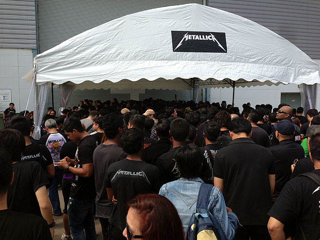 Metallica in Singapore 2013