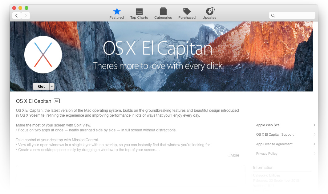 OS X El Capitan